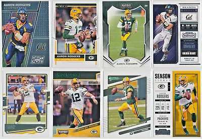 Aaron Rodgers - Green Bay Packers - (8) Card Lot #2 - Near Mint / Mint • $3.99