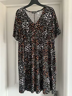 NEW Matalan Floral Soft Mini Dress Size 16 • £3.20