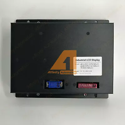 A61L-0001-0072 FANUC Industrial LCD Display Monitor A02B-0076-C121 TR-9DK1 0.2A • $651.88
