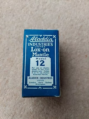 VINTAGE ORIGINAL ALADDIN LOX-ON No.12 PARAFFIN HEATER WICK NEW OLD STOCK BOXED • £14.50