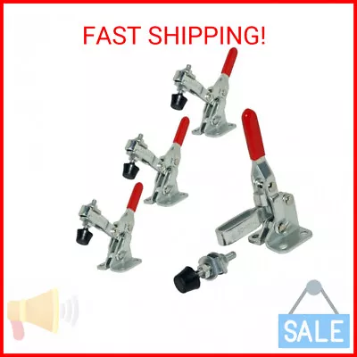 4 Pcs Vertical Hand Tool 101-A Quick-Release Toggle Clamp 110 Lbs Holding Capaci • $13.24