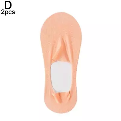 Womens Nonslip Invisible Ultra Thin Ice Silk Socks Loafer Low Cut Ankle P7O6 • $2.46