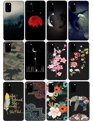 £2.75 • Buy Luxury Silicone Phone Back Case Cover For Samsung A10 A20E A30 A40 A510 A70 A80