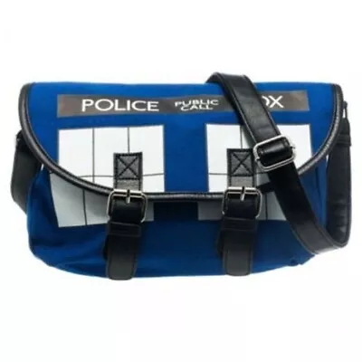 Doctor Who Tardis Zipper Slouch Bag Purse Dr Who Shoulder Crossbody Bags Gift • £15.59