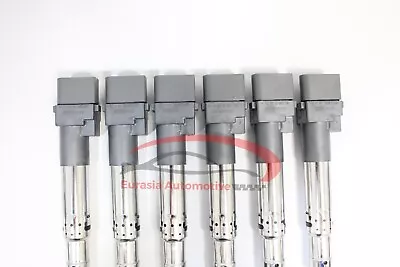 OEM Eldor Ignition Coils 6 X 022905715D For Volkswagen Touareg 3.2L 04-06 • $156.79