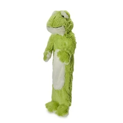 Warmies Cozy Plush Frog Novelty Cover Long PVC 1.5L Childrens Hot Water Bottle • £19.85