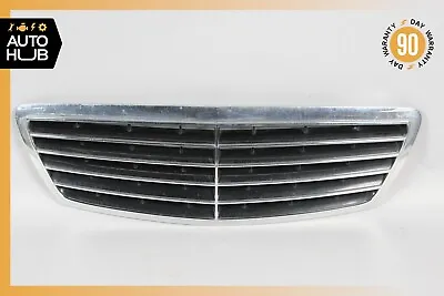 03-06 Mercedes W220 S55 AMG S500 Front Radiator Hood Center Grill Grille OEM • $66.40