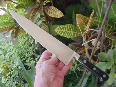 $54.99 • Buy Vintage Sabatier Inox 4 Star Elephant 9 3/4” Blade Chef Knife