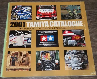 Tamiya Catalogue 2001 (German/French) RC / Mini 4WD / Military / Motorbikes • £9.99