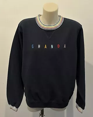 ' GHANDA ' Fleece Jumper Sweat Top -  Excellent Used Condition - Size 8 • $18.99