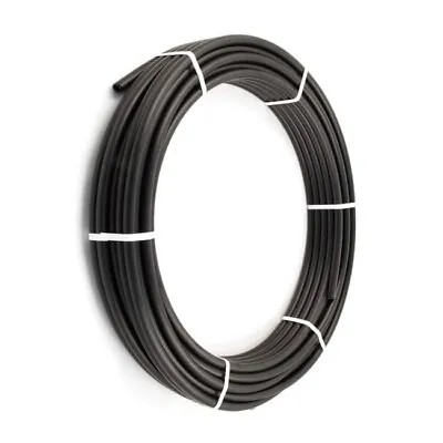 MDPE Black Water Pipe 20253250mm Choice Of Sizes & Length Supplied Coiled • £9