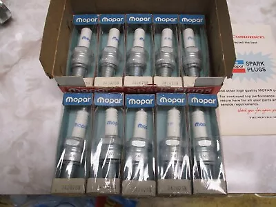 MoPar Spark Plugs - NOS -  318  V-8 - Box Of 10 - P/N 3420758-65P • $29.50