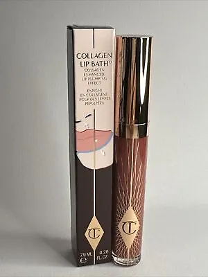 CHARLOTTE TILBURY Collagen Lip Bath  Walk Of No Shame New 7.9ml • £18.95