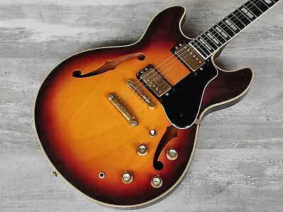 1988 Yamaha SA-2100 ES-335 Semi Hollowbody Electric Guitar (Sunburst) • $1395