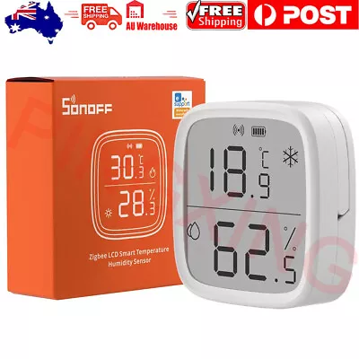 SONOFF SNZB-02D 2.5  Zigbee LCD Smart Temperature Humidity Sensor Smart Scene AU • $32.92