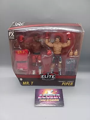 WWE Mattel Elite Mr. T & Rowdy Roddy Piper Limited Two Pack • $49