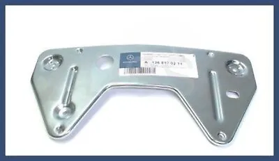 Genuine Mercedes W126 Front License Plate Bracket Base Mount Frame 1268170211 • $27.99