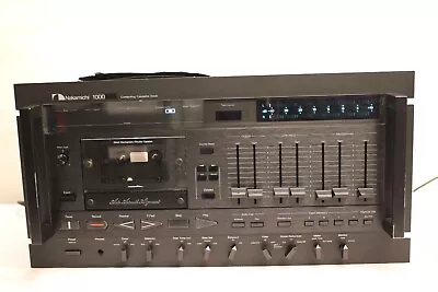 Nakamichi 1000 Zxl Computing Cassette Tape Deck High End Rare Vintage For Parts • £3999.99