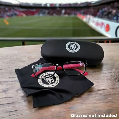 Official CHELSEA FC Football Glasses Case Presentation Gift Pack LIMITED STOCK • £9.99