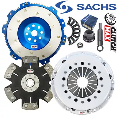 STAGE 6 CLUTCH SACHS BEARING ALUMINUM FLYWHEEL KIT For BMW E46 M52 M54 5-SPEED • $533.89