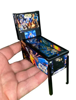 Mini Replica “Star Wars” Pinball Machine Scale Model Ornament Trophy Etc. • $59.99