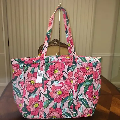 NWT Vera Bradley Get Carried Away Tote In Vintage Floral • $129.99