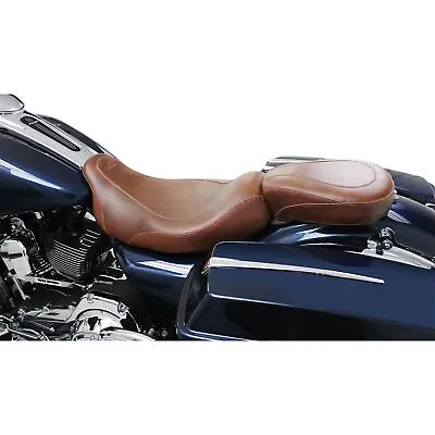 Mustang Motorcycle Products Wide Tripper Rear Seat - Brown 76721 • $275.45