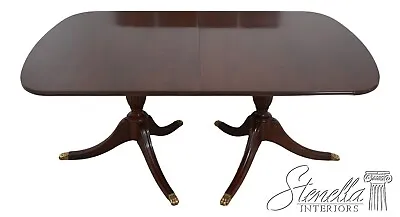 L61420EC: HENKEL HARRIS Model 2208 Mahogany Dining Room Table • $3095