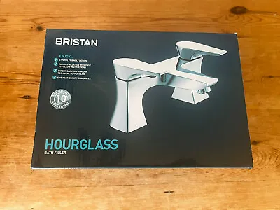 £45 • Buy Bristan Hourglass Bath Filler Tap Pillar Mounted - Chrome.