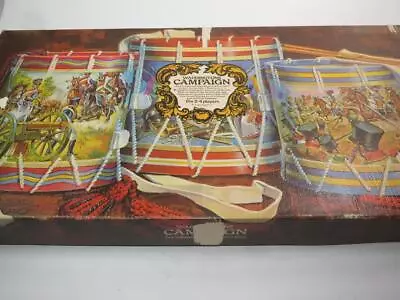 Vintage Waddington's  CAMPAIGN   Board Card Game Boxed Complete 1970s • £8.99
