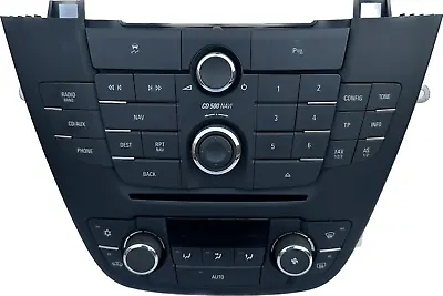 Vauxhall Insignia CD 500 Radio Navi GPS Sat Nav Front DASH Heater Control Panel • £48.90