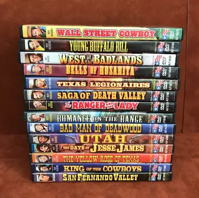 ROY ROGERS (14) DVD Lot ~ Classic Westerns ~ Dale Evans ~ Gabby Hayes • $18.71