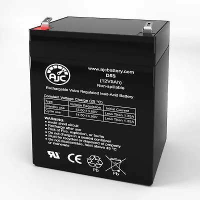 Casil Industrial CA1240 12V 5Ah Sealed Lead Acid Replacement Battery • $26.49