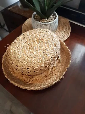 Vircacci Women's Derby/Bowler Straw Hat. A Great Summer Accessory! • $20