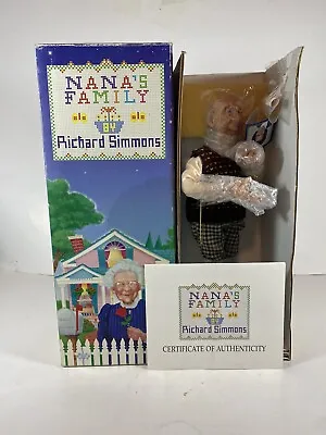 Richard Simmons Nana's Family  NORMAN  With Pocket Watch And Newspaper Doll New • $68.14