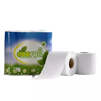 100% Recycled Toilet Paper Tissue 320 Sheet 4 Pack ECO & CARAVAN TOILET FRIENDLY • £4.95