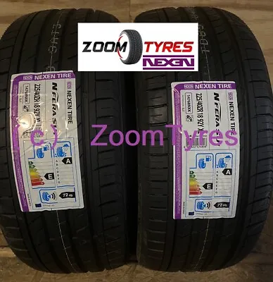 2 X 225 40 18 Nexen Nfera Su1 Xl 92 Y Rated Xl Mid Range A Wet Grip 2254018 • £154.90