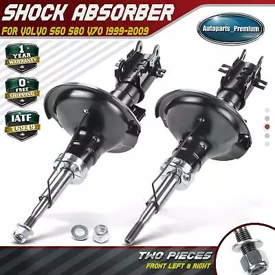 2x Shock Struts Absorber For Volvo S60 S80 V70 2001-2007 Front Left And RH Right • $75.99