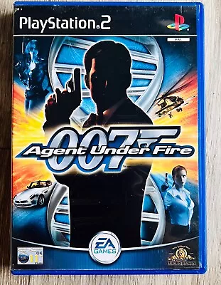 JAMES BOND 007 AGENT UNDER FIRE PlayStation 2 PS2 Game - Complete With Manual • £4.99