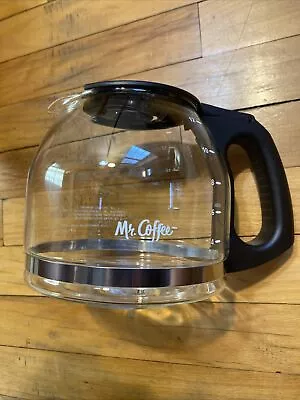 Mr. Coffee 12 Cup Replacement Glass Carafe Black Handle Glass Coffee Pot • $19.99