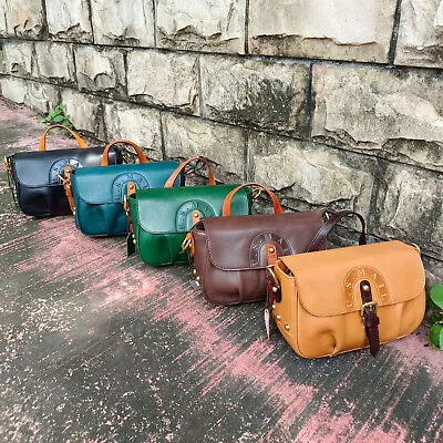 Vegetable Tanned Cowhide Leather Postal Service U.S. Mail Carrier Messenger Bag • $200