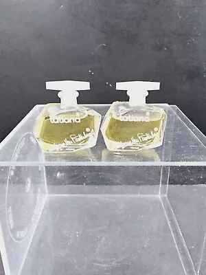 Lot Of 2 Tatiana Parfum / Perfume Splash 0.5 Oz. By Diane Von Furstenberg Vtg • $49.95