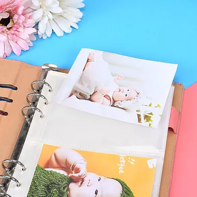 £1.49 • Buy 10pcs Transparent Photo Album Binder Refill Inner Sleeves KPOP Lomo Cards MZ