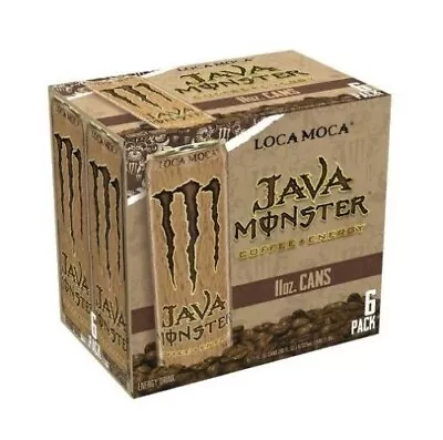 Java Monster Loca Moca Coffee + Energy Drink 11 Fl Oz 6pk • $10.50