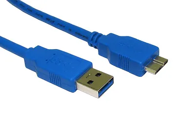 USB 3.0 A To Micro B Cable For WD My Book Studio External Hard Drives 1tb2tb3t • $11.21