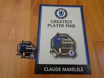 Rare Danbury Mint Chelsea Fc Greatest Players - Claude Makelele Enamel Pin Badge • $64.14