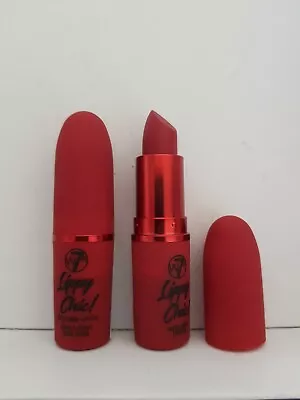 W7 Lippy Chic Ultra Cream Lipstick X 2 Red New Tongue & Cheek  • £7.99