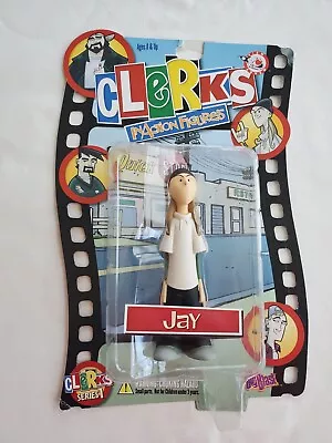 Clerks Inaction Figures  JAY  Series 1 View Askew Graphitti Designs New In Box  • $19.96