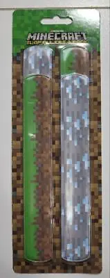 New 1 Pack Of 4 Minecraft Slap Rulers Bracelet Birthday Party Supply Favors • $6.99