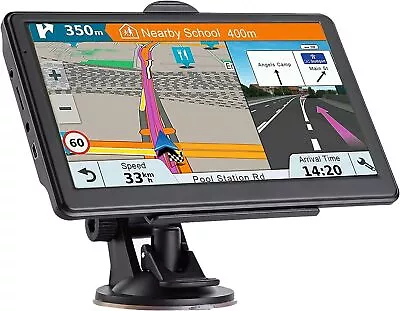 7  Gps Navigation For Car Truck Bus Touch Screen Maps Spoken Direction 2023 NEW • $45.50